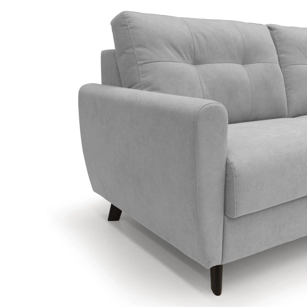 Callisto Divano letto matrimoniale 208 cm grigio chiaro