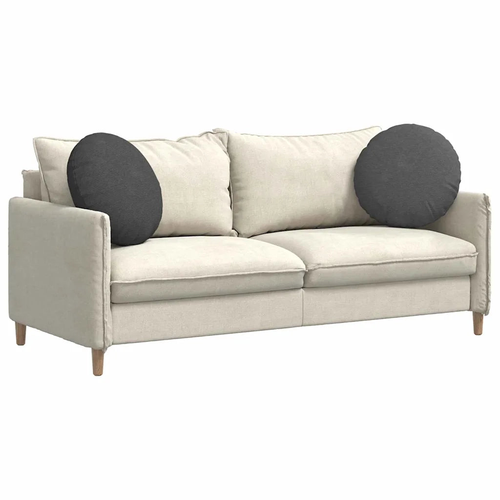 Cuscini per Seduta 2 pcs Grigio scuro Ø50 x 19 cm 42014187