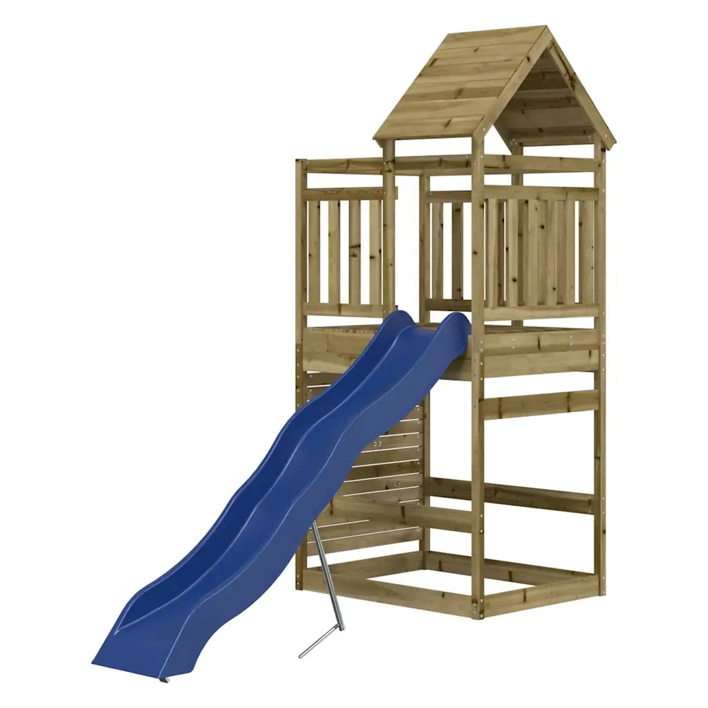 Set da Gioco da Esterno in Legno di Pino Impregnato 3156984