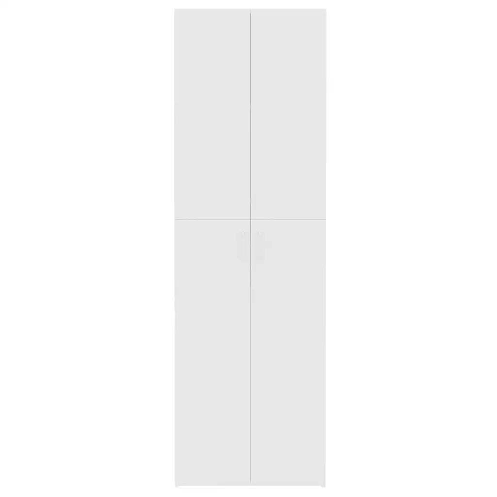 Armadio per Ufficio Bianco 60x32x190 cm in Legno Multistrato CFW9724140