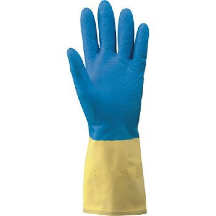 Guanti flexy-grip giallo blu tg. 09 b08ltmq1r7