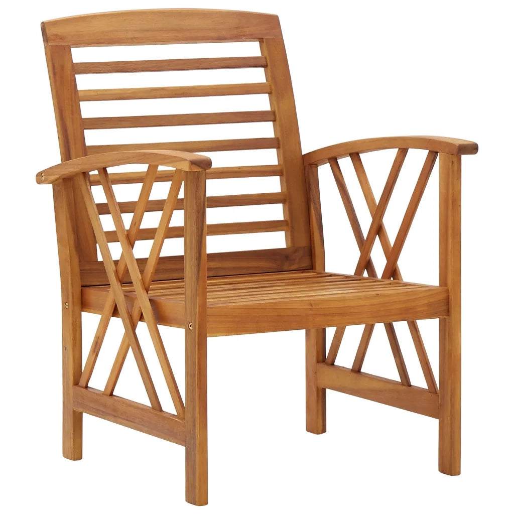 Set Divani da Giardino 5 pz in Massello di Acacia 3057986