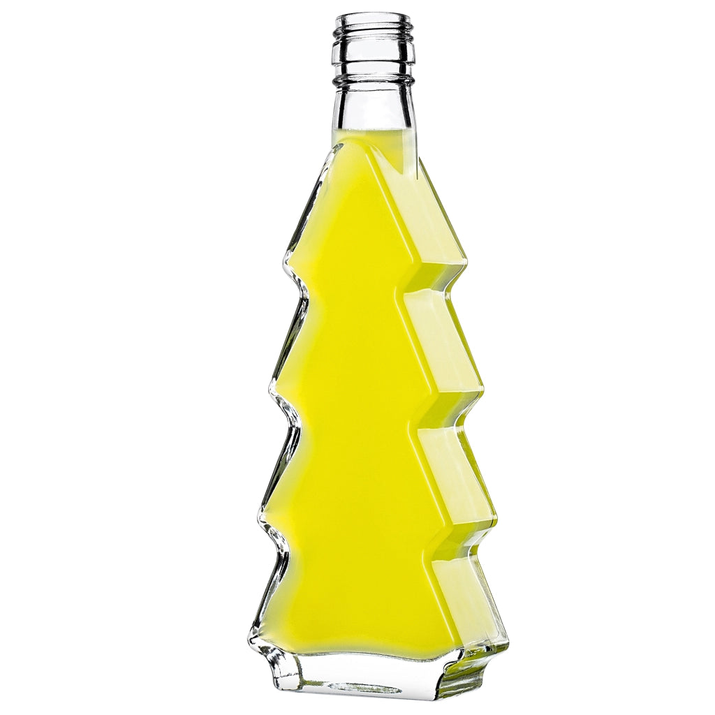 KADAX Butelka choinka 200ml pakiet 10szt z zakętką