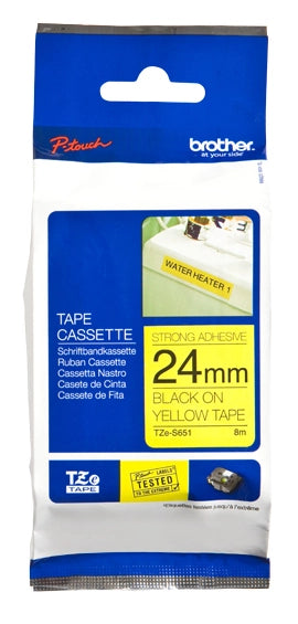 Brother tze-s651 nastro per etichettatrice tz - TZES651