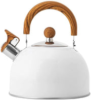 Caffettiera Fluitante in Acciaio Inossidabile - 2,5 Litri - Maniglia Reclinabile - Adatto per Induzione - Facile da Utilizzare - Water Kettle