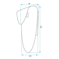 Lampada Da Parete App1429-w Black