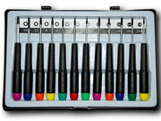 SET 12 CACCIAVITI TORX PER CELLULARE OROLOGI PRECISIONE PUNTE DI PRECISIONE