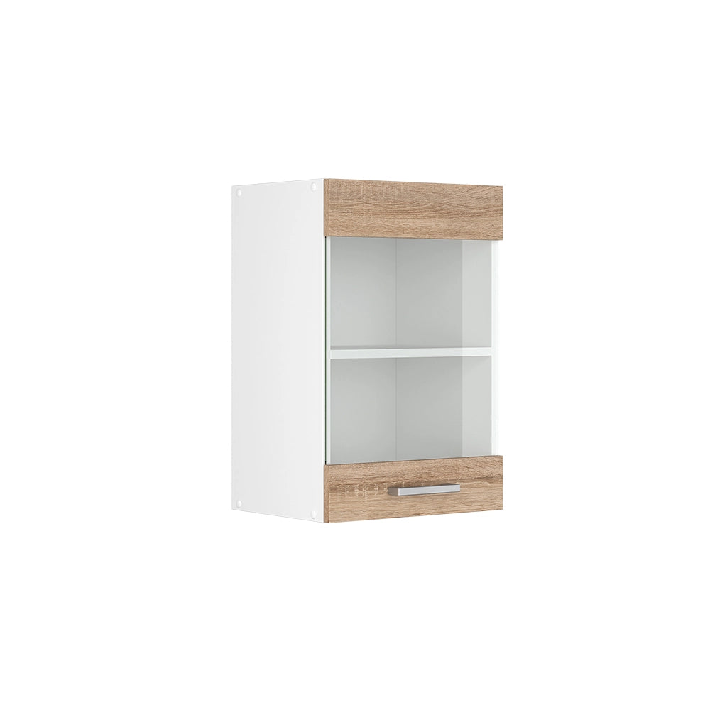 Vicco Pensile universale Sonoma 40 cm con anta in vetro