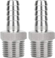 Connessione rapida in acciaio inossidabile 304 - connettore BSPT/G - vite esterna metrica - resistente a alta temperatura e pressione - anticorrosione - connessione rapida