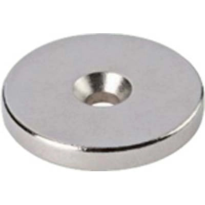 BOTTONE MAGNETICO AL NEODIMIO FORATO - D.MM 15 H.MM 2- 28 pezzi