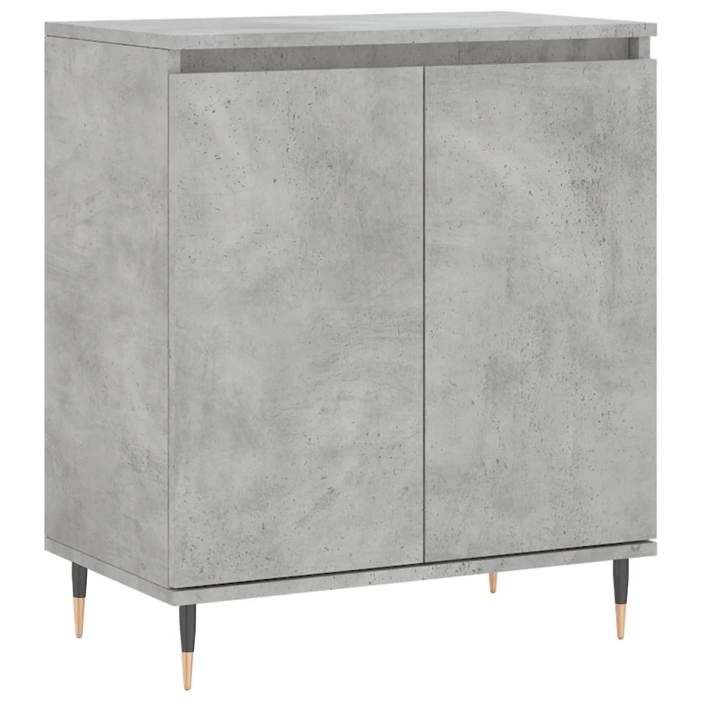 Credenza-Buffet-Armadio da cucina Grigio Cemento 60x35x70 cm in Legno Multistrato 805703