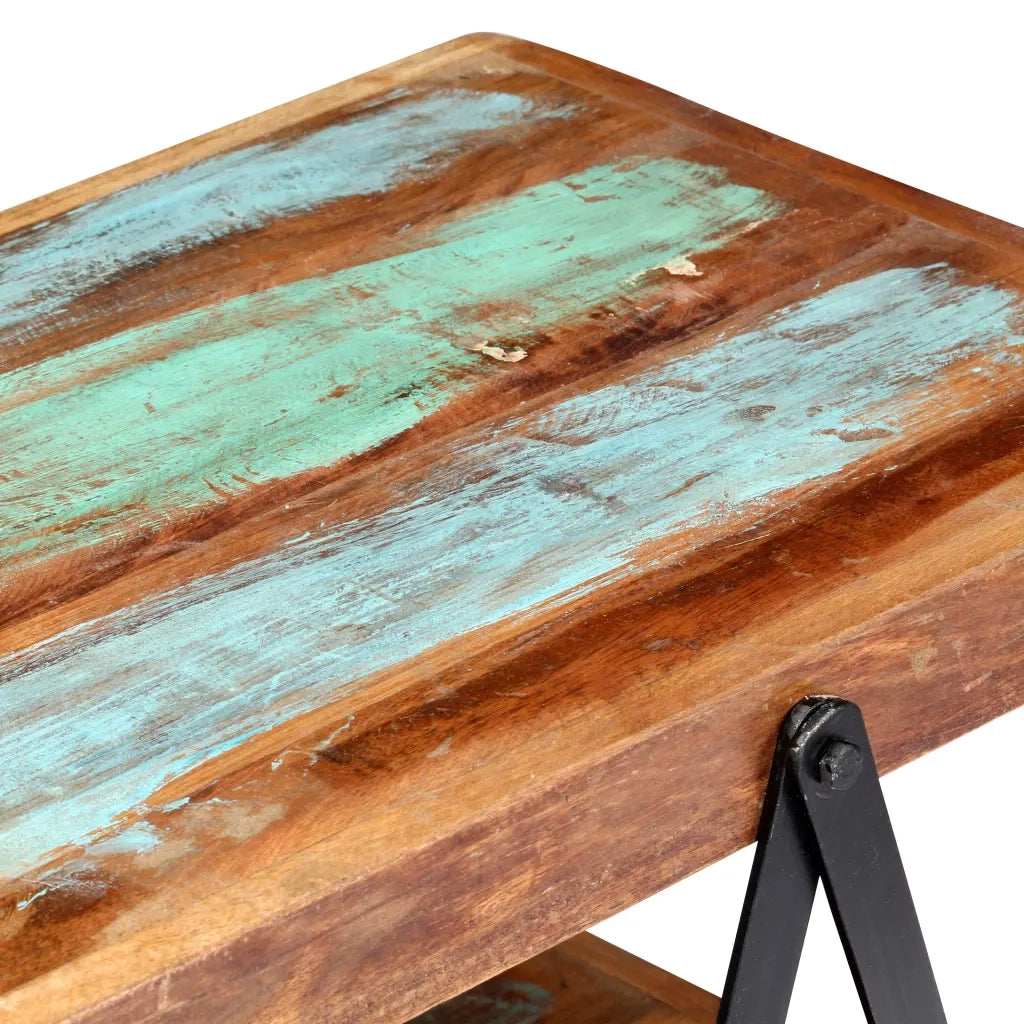 Mobile Porta TV 160x40x50 cm in Legno Massello di Recupero 247886