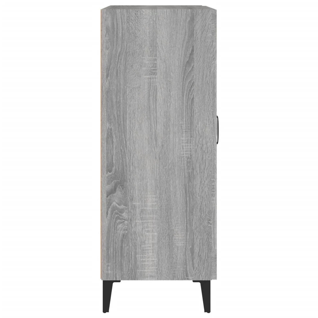 Buffet credenza cassettiera armadio mobile contenitore organizer per cucina soggiorno salotto Sonoma 69,5 x 34 x 90 cm legno ingegnerizzato grigio 02_0036432