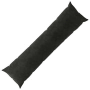Cuscino con cuscino HEERLEN Nero 40 x 145 cm Velluto 926107