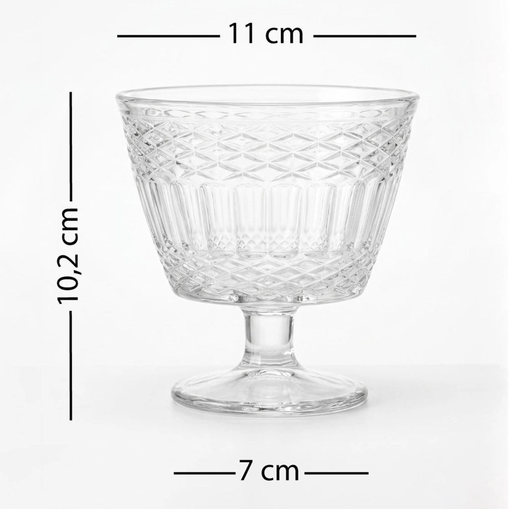 Nidatiha, Bicchieri set da 2 350 ml, Rosso Borgogna