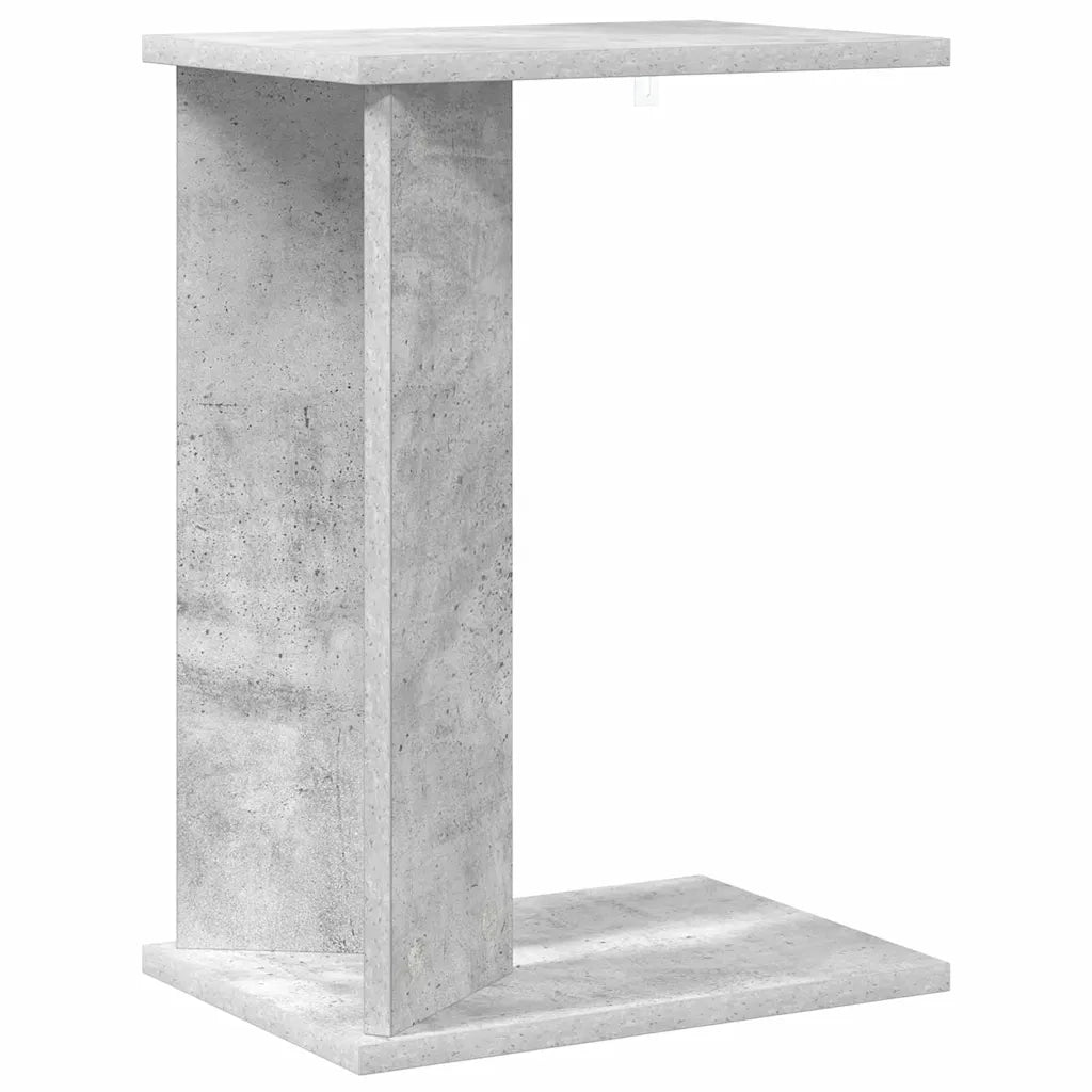 Tavolino Grigio cemento 35 x 25 x 50 cm Legno multistrato 891187