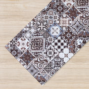 Tappeto passatoia antiscivolo made in Italy diversi modelli 50x450cm - Beige