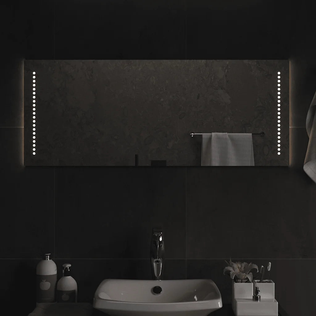 Specchio da Bagno con Luci LED 100x40 cm cod mxl 67682