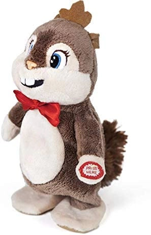 Peluche che ripete quello che dici peluche ripete tutto ripete le parole ripete e cammina Scoiattolo Rudy