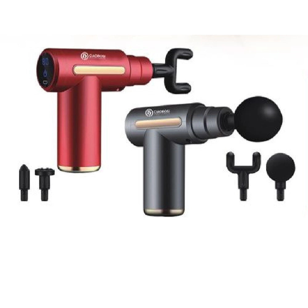 Trade Shop - Pistola Fasciale Per Massaggio A Vibrazione Batteria Testina Massaggiante Tx-8400 -