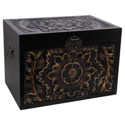 Baule in legno 60x40x42h cm