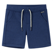 Pantaloncini per Bambini con Coulisse Blu Scuro 140cod mxl 115171