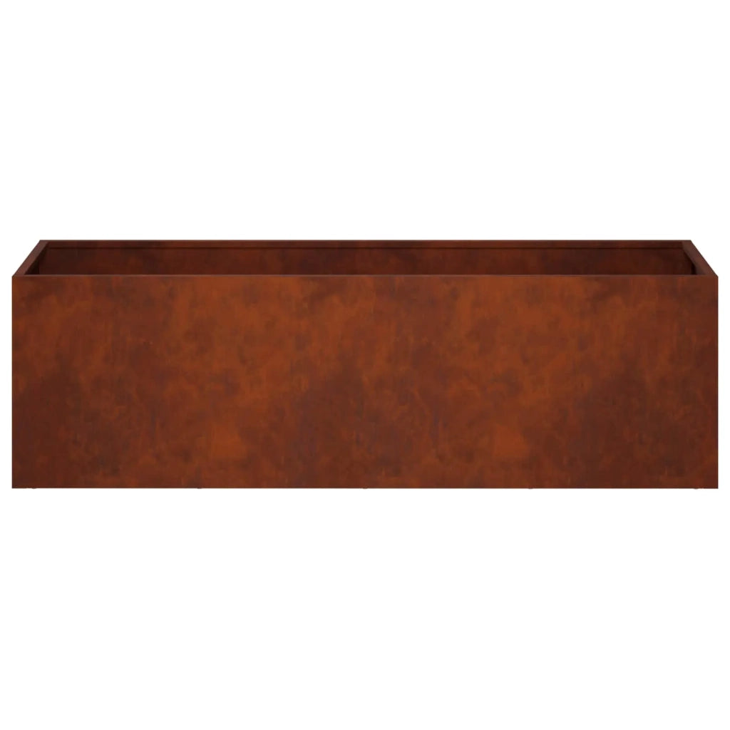 Vaso da giardino Ruggine 80 x 30 x 30 cm Acciaio Corten 8005216