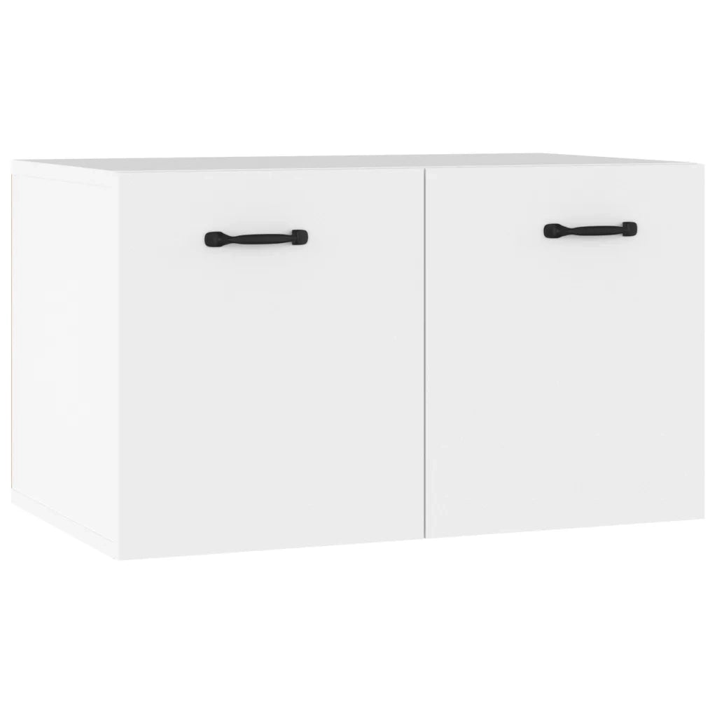 Armadietto a Muro Bianco 60x36,5x35 cm in Legno Multistrato 812915