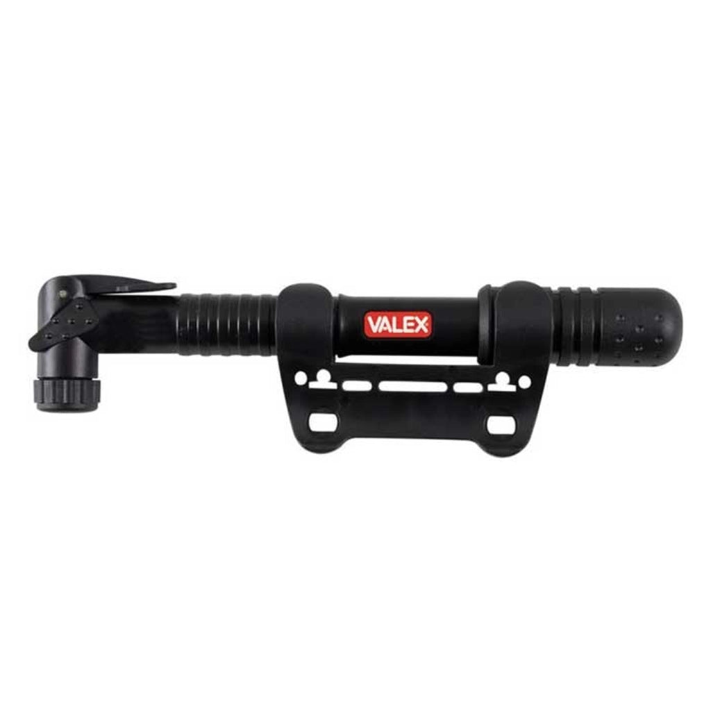 Pompa per bici compatta valex con supporto
