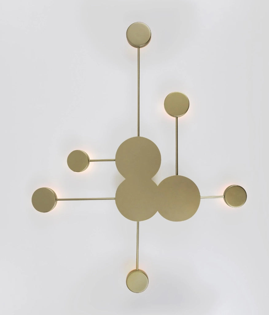 Applique moderna LED 21W 6 luci oro AMADEO 71276 Rabalux