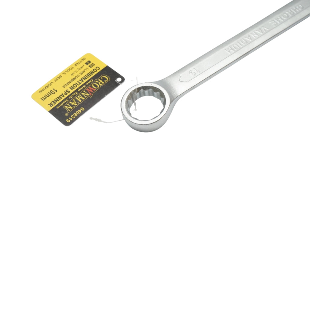 Chiave combinata Crownman da 19 mm in acciaio Cr-V
