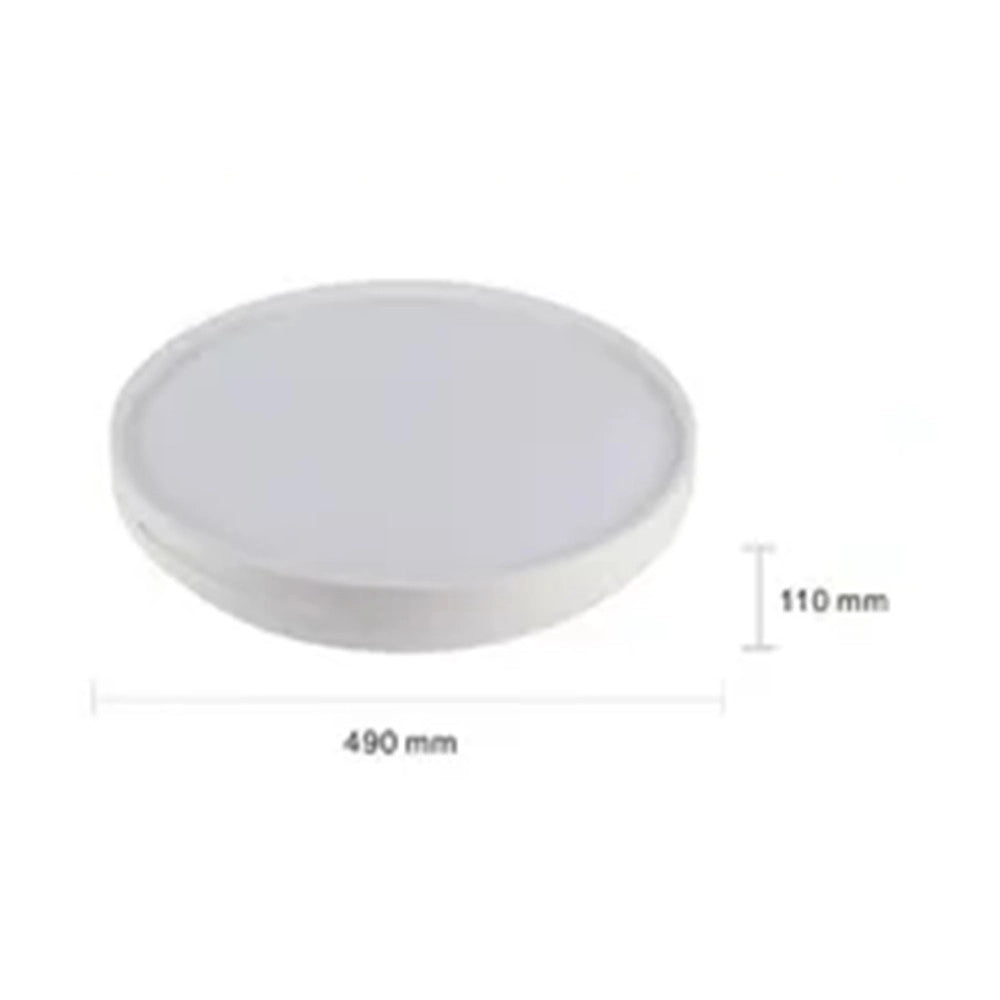 Trade Shop - Plafoniera Da Soffitto 60 Watt Cerchio Per Interno Luce Fredda Fst-50a26844 49cm -