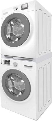 Set di sovrapposizione per lavatrice e asciugatrice con cassettiera e cintura di sicurezza con chiusura metallica - bianco

Dettagli prodotto:
- Modello: L60
- Set di sovrapposizione