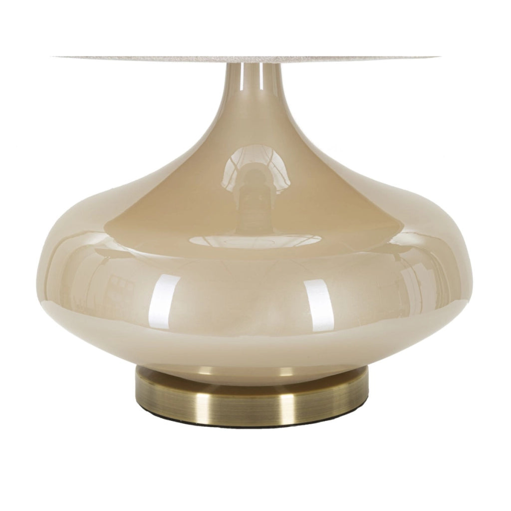 Lampada da Tavolo MF175, Bianco, Metallo, 35x35x50,5 cm, Seven Design