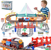 Treno elettrico di Natale - Treno di Natale elettrico - Treno intorno all'albero di Natale - Decorazione di Natale a vapore - Treno di Natale giocattolo - Treno di Natale con luce e suono - Decorazione di Natale - Accessori del villaggio di Natale