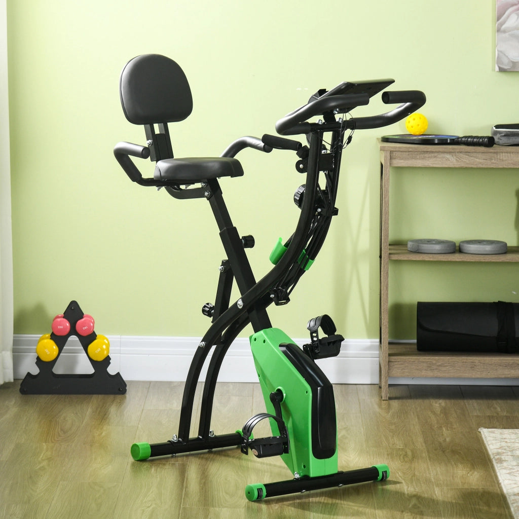 Cyclette Pieghevole 2 in 1 ¨C Zephmum ¨C Verde