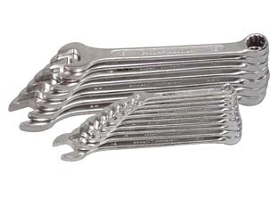 CHIAVE COMBINATA IN SERIE- - in serie pz.25 da 6x6 a mm.32x32 - 1 blister ALTE