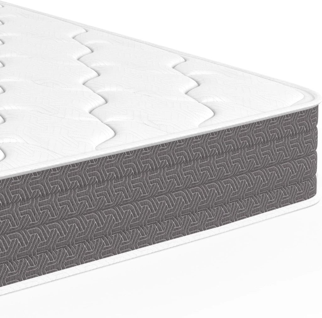 Materasso 140x190 cm Materasso Ibrido a Molle con Memory Foam LYANA Spessore 20 cm