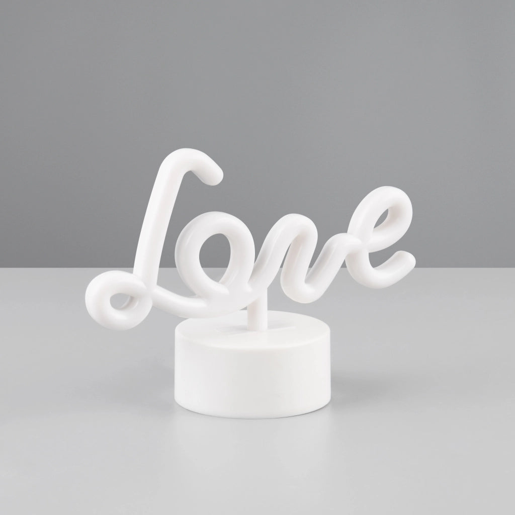 LAMPADA DA TAVOLO LED AMOR 1W H14CM LOVE