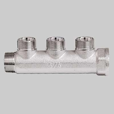 COLLETTORE LINEARE MF 3/4 CROMATO INTERASSE 36 MM  4 Vie     FAR