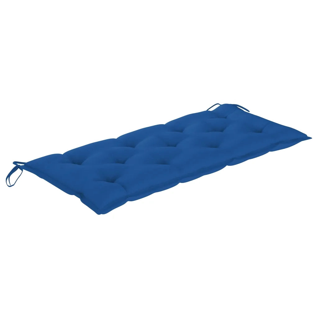 Panca da Giardino con Cuscino 120 cm in Massello di Acacia 3063793