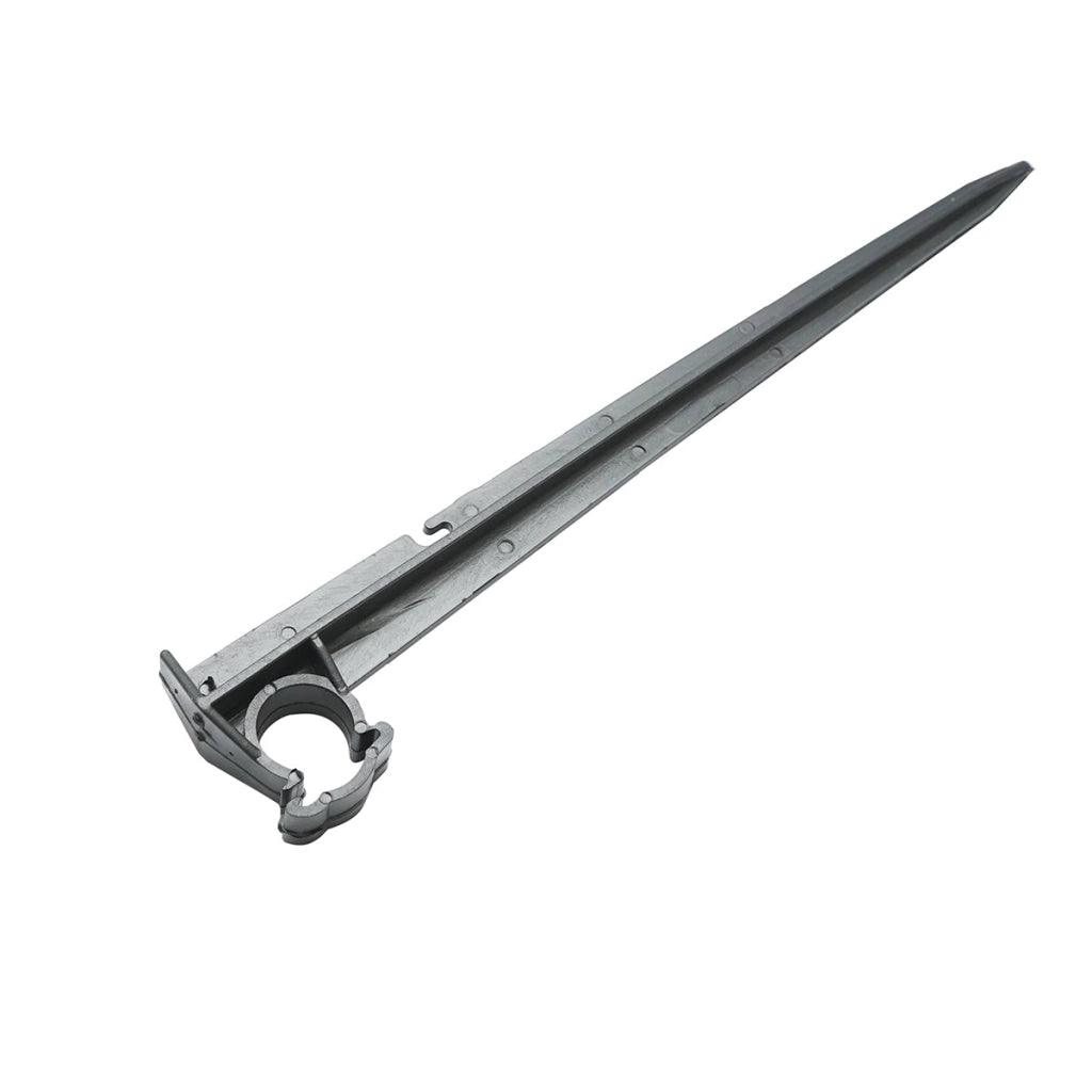 Asta, gancio di fissaggio per tubo di irrigazione D16mm