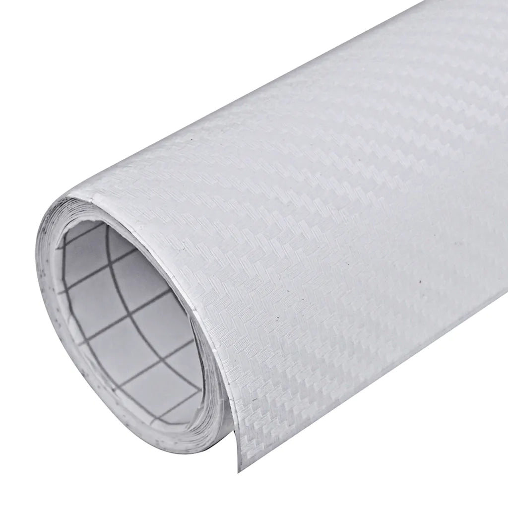 Pellicola per Auto 3D Bianca 100x150 cm CFW2024216
