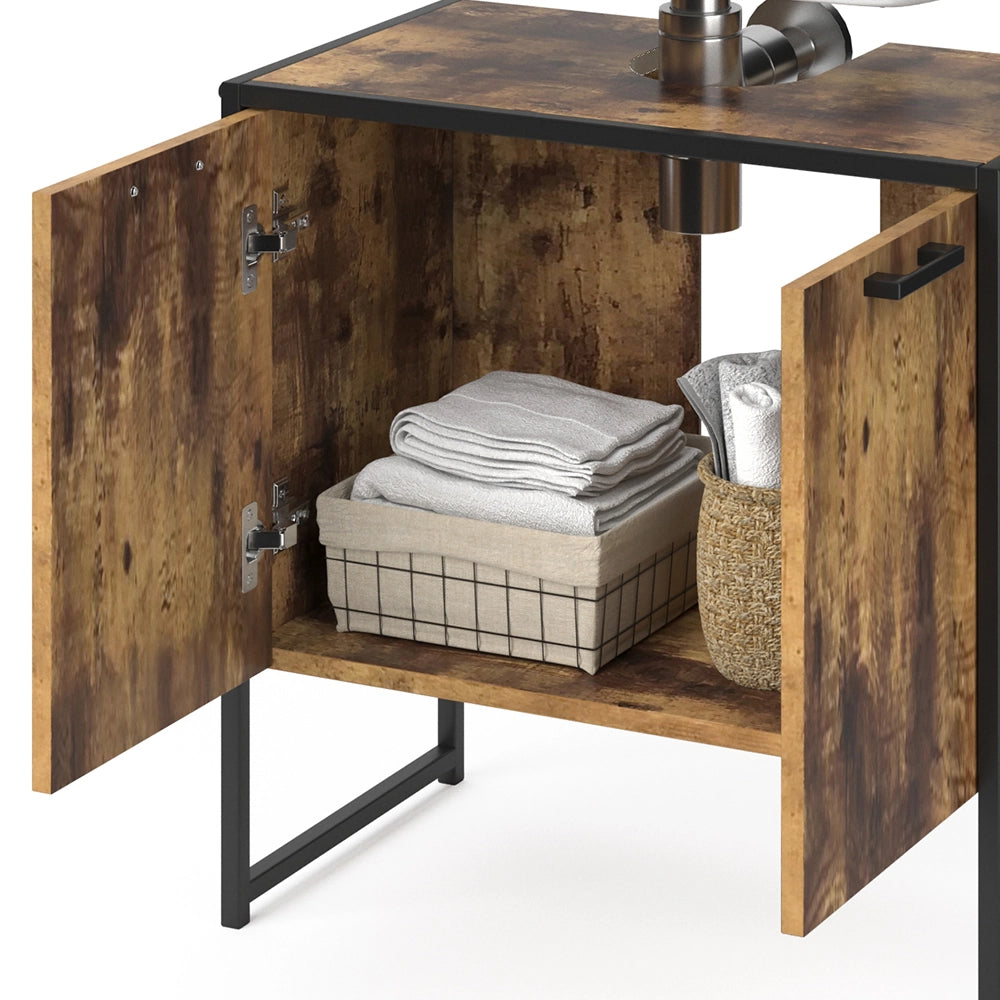 Vicco Mobile sottolavabo per bagno Legno antico 60 x 60 cm