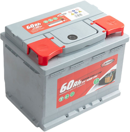Batteria Stop&Start 60AH 12V 540A (EN1) sigillata polo sinistro