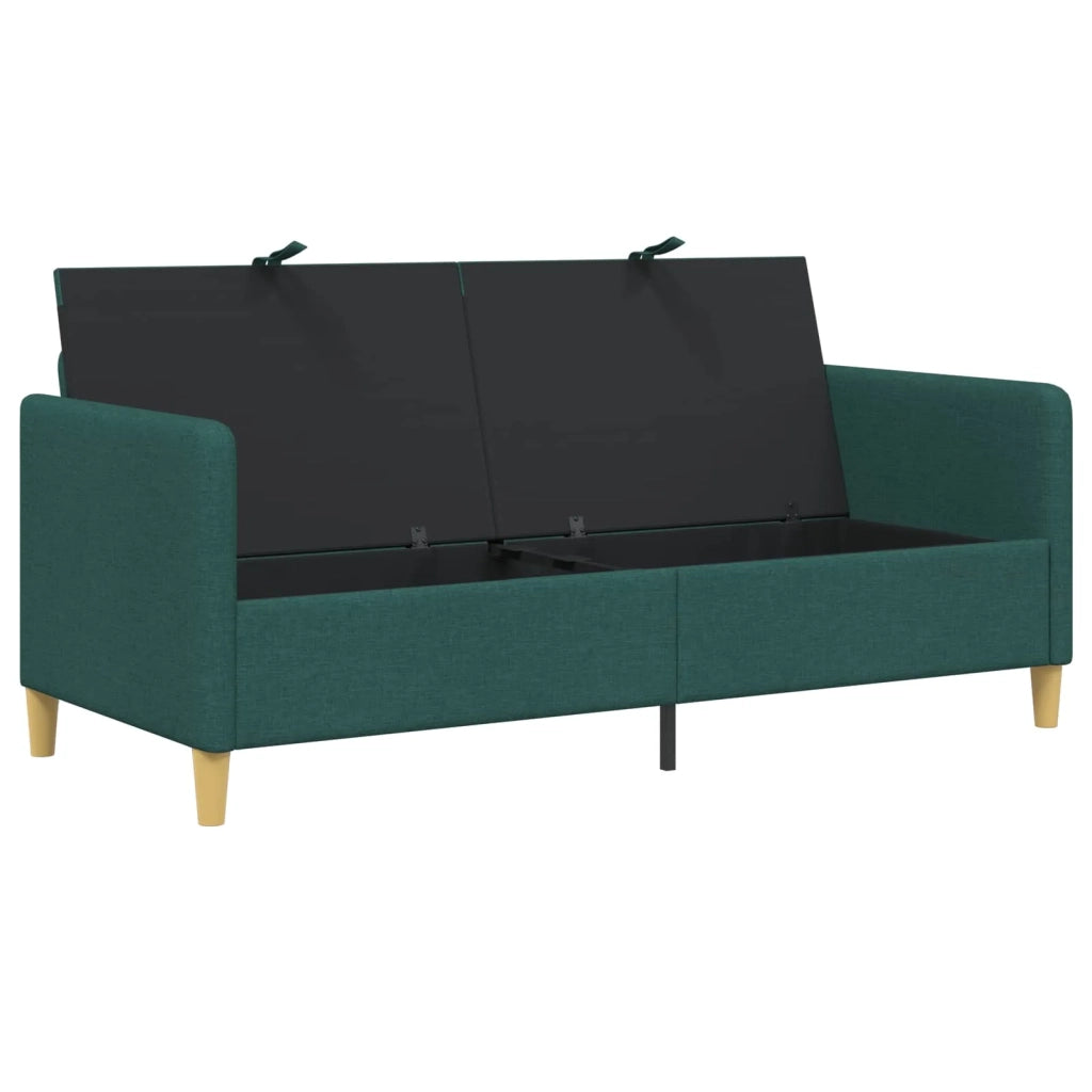 Divano con Storage Verde Scuro 172 x 78 x 87 cm Poliestere 42036952