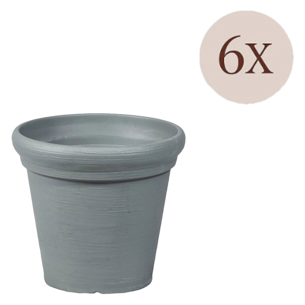 Townley, Vaso\ set 6 Vasi Made in Italy, Grigio