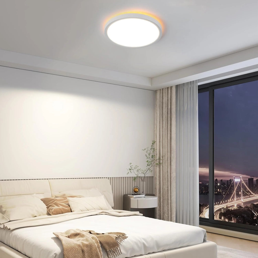 ZMH Lampada da soffitto plafoniera LED minimalista 22cm 18W per cucina