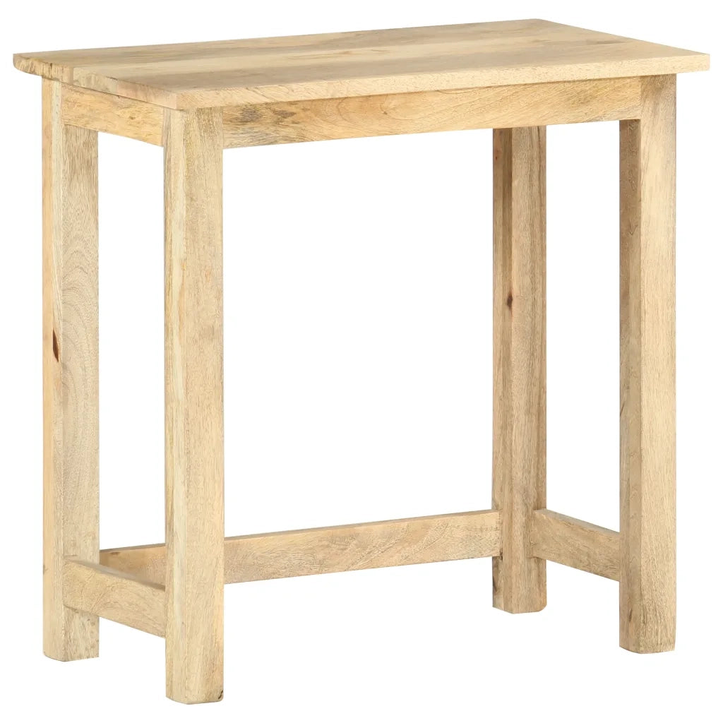 Tavolini Impilabili 3 pz in Legno Massello di Mango cod mxl 19789