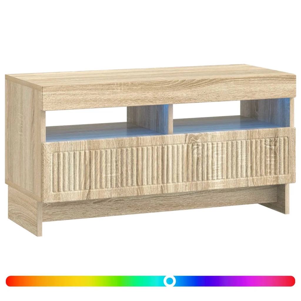 Mobile TV LED Rovere Sonoma Legno ingegnerizzato 896117